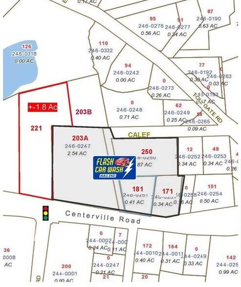 Primary Photo Of 203 Centerville Rd, Warwick Land For Sale