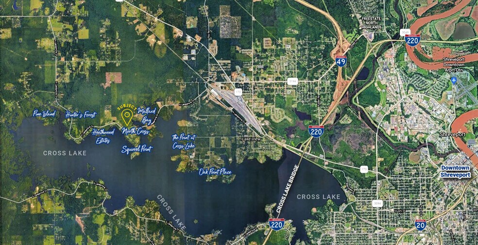 More Photos Of 6500 N Lakeshore Dr, Shreveport Land For Sale