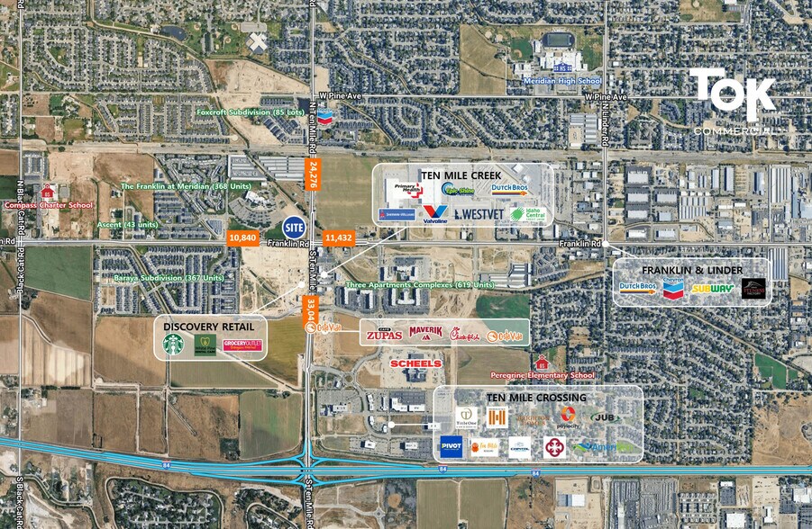 More Photos Of NWC Ten Mile, Meridian Land For Lease