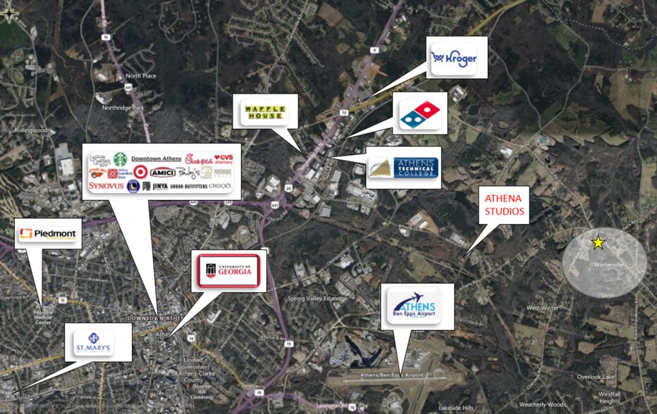 More Photos Of 301 Athens Rd, Winterville Storefront Retail Office For Lease