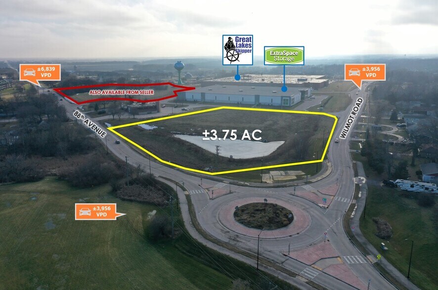 More Photos Of Adj. to Wilmot Road, Pleasant Prairie Land For Sale