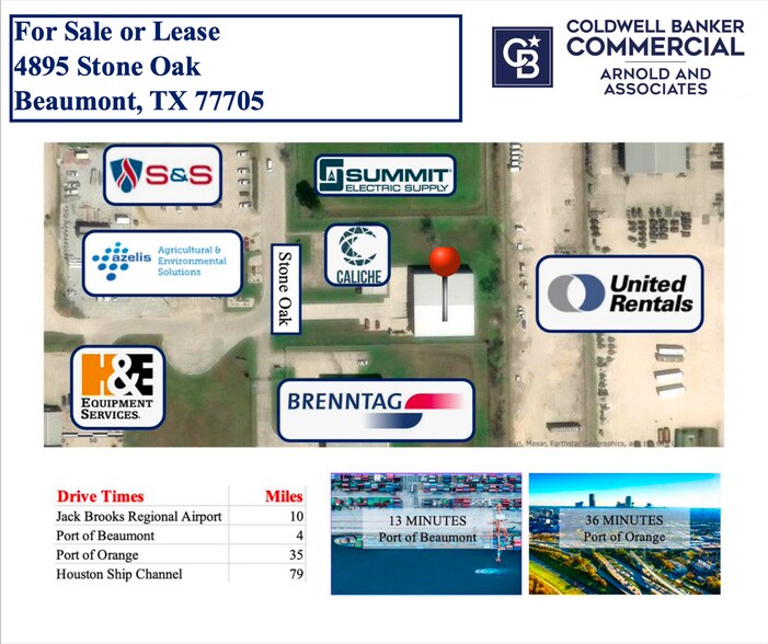 More Photos Of 4895 Stone Oak Dr, Beaumont Industrial For Lease