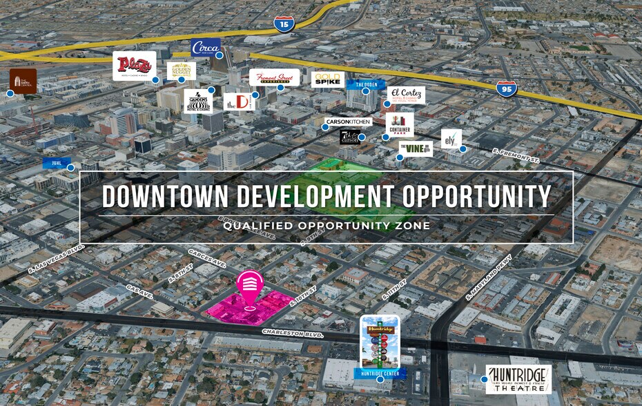 Primary Photo Of 923 E Charleston Blvd, Las Vegas Land For Sale