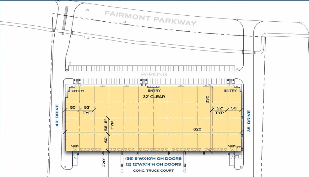 More Photos Of 11010 W Fairmont Pky, La Porte Unknown For Lease