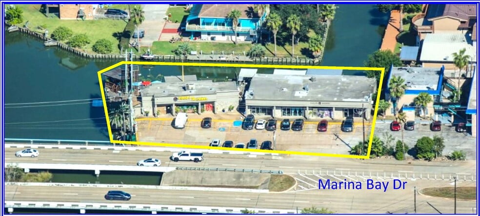 More Photos Of 616-624 Marina Bay Dr, Kemah Storefront For Sale