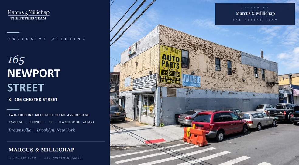 Primary Photo Of 165 Newport St, Brooklyn Freestanding For Sale