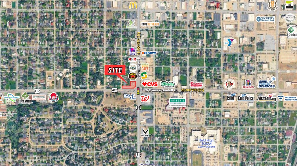 More Photos Of 530 S Van Buren St, Enid Land For Lease