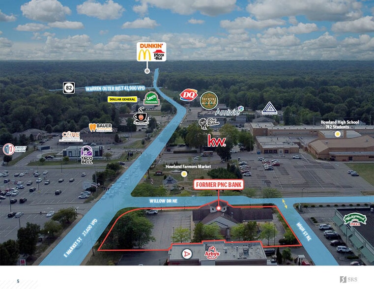 More Photos Of 8215 E Market St, Warren Bank For Lease