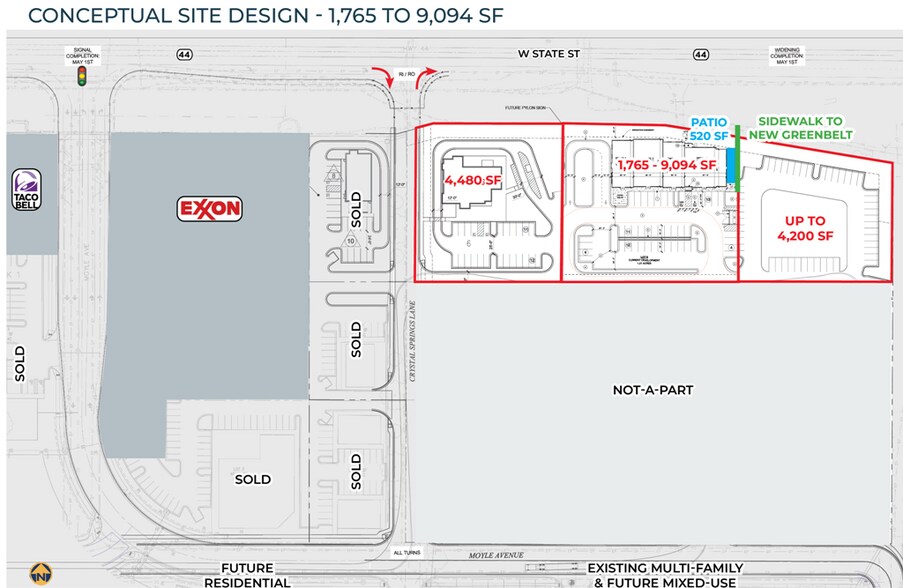 More Photos Of 8874 Wildbranch St, Star Land For Lease