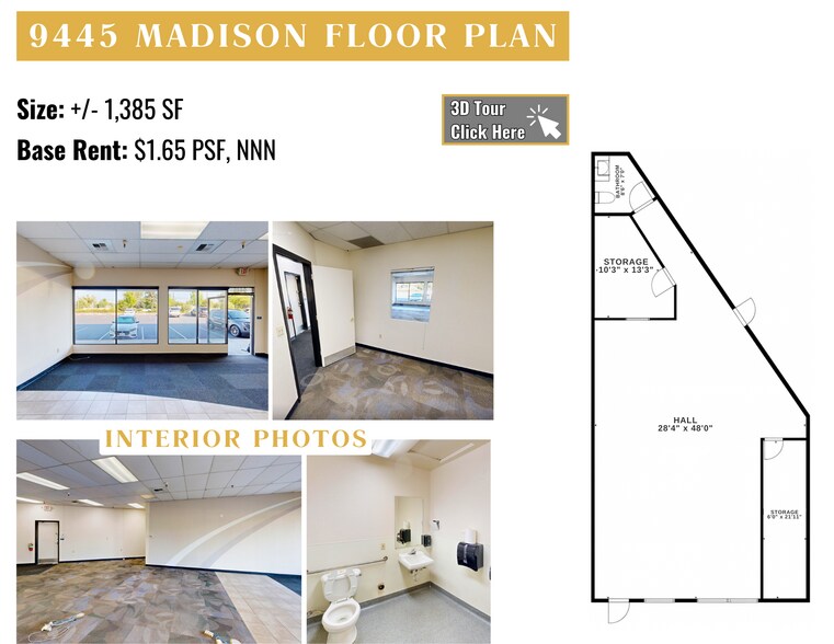 More Photos Of 9407-9417 Madison Ave, Orangevale Unknown For Lease