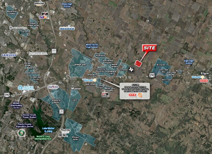 More Photos Of FM 1100 FM973, Manor Land For Sale