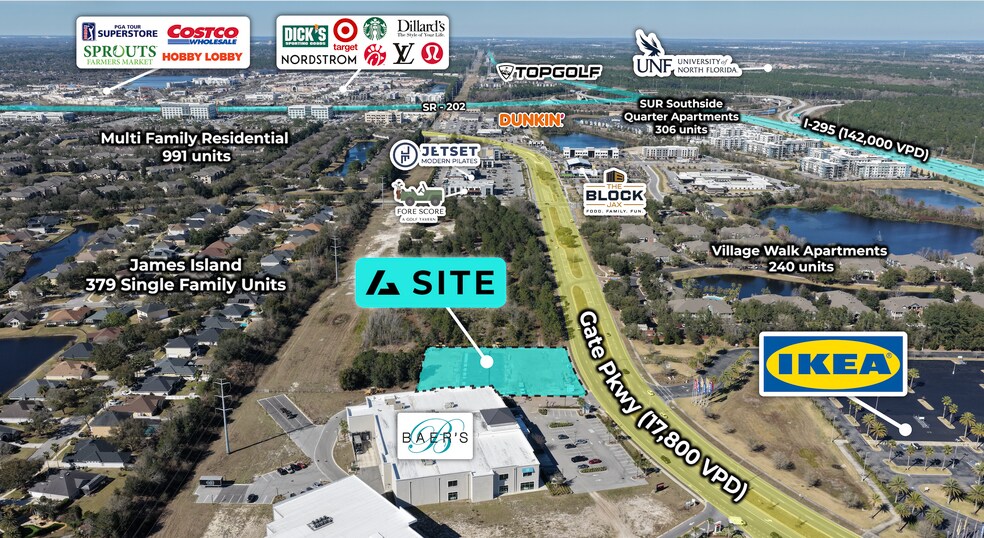 More Photos Of 7746 Gate Pky, Jacksonville General Retail For Lease