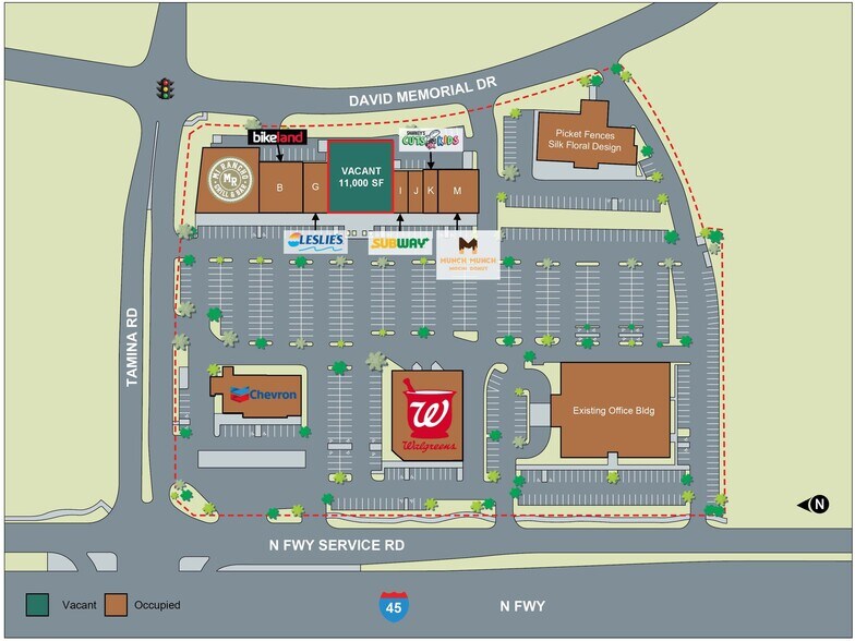 More Photos Of 19189 N I-45, The Woodlands Unknown For Lease