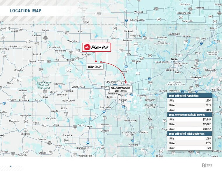 More Photos Of 302 E Jack Choate Ave, Hennessey Fast Food For Sale