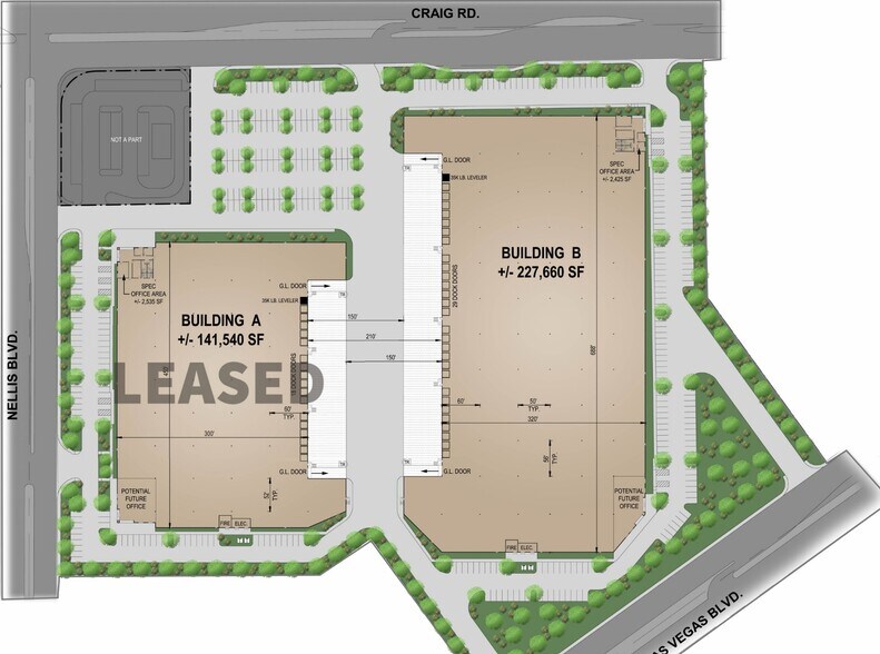 More Photos Of 5225 E Craig Rd, Las Vegas Warehouse For Lease