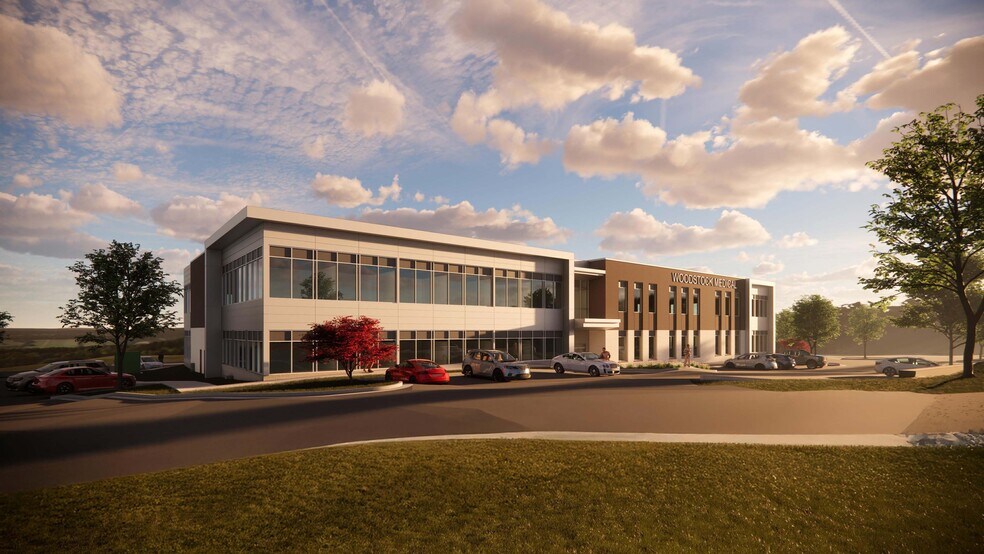 Primary Photo Of 7355 Main St, Woodstock Medical For Lease
