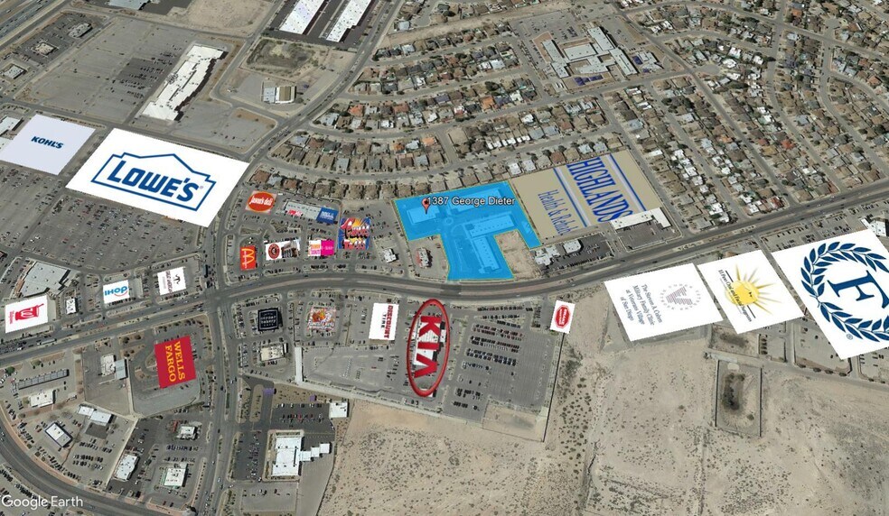More Photos Of 1387 George Dieter Dr, El Paso Medical For Lease