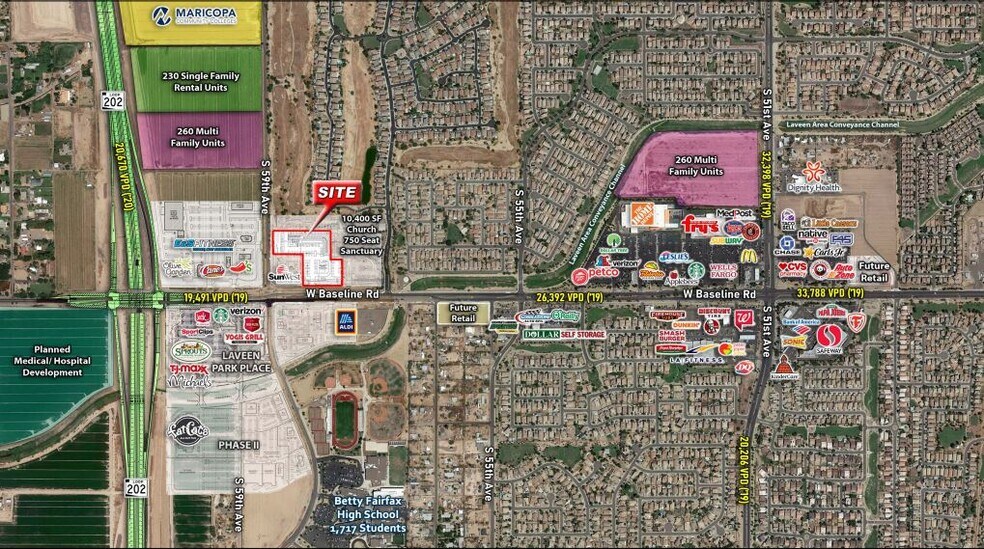 More Photos Of 59th Ave @ Baseline Rd, Laveen Land For Lease