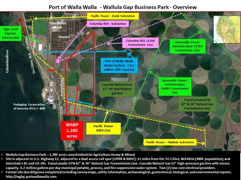 Primary Photo Of State Highway 12, Wallula Land For Sale