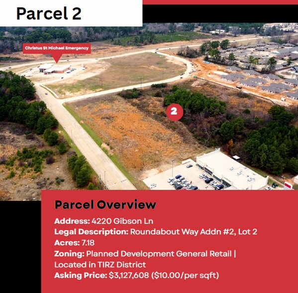 More Photos Of Gibson Ln & McKnight Rd, Texarkana Land For Sale