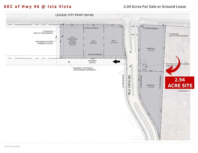More Photos Of Hwy 96 & Isla Vista, League City Land For Sale