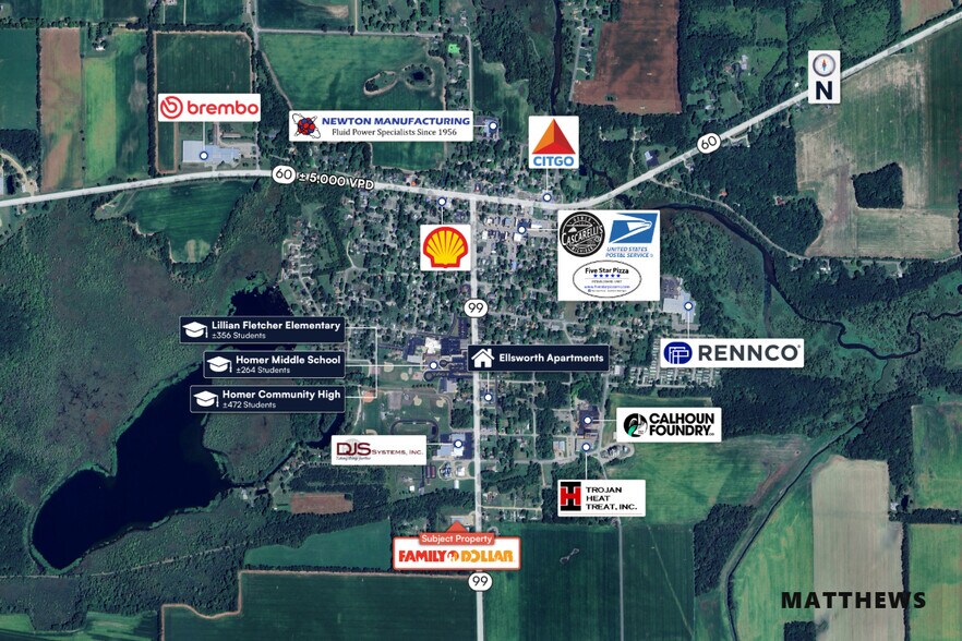 More Photos Of 4421 M 99 S, Homer Storefront For Sale