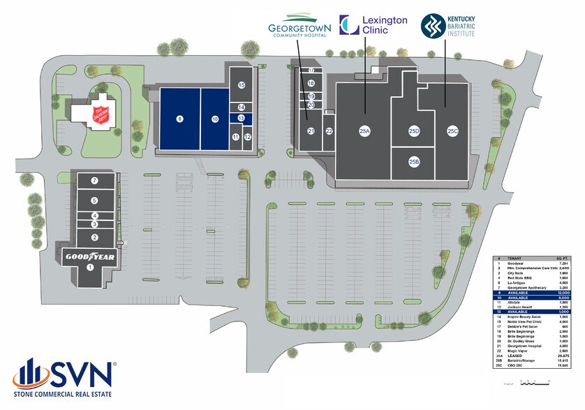 More Photos Of 1002 Lexington Rd, Georgetown Unknown For Lease