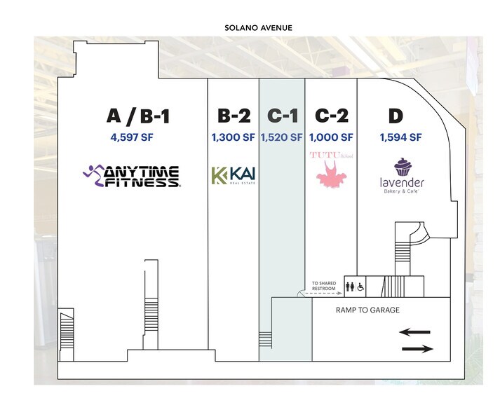 More Photos Of 1820 Solano Ave, Berkeley Storefront Retail Office For Lease