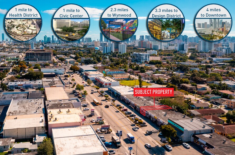 More Photos Of 1828-1854 NW 20th St, Miami Storefront Retail Office For Sale