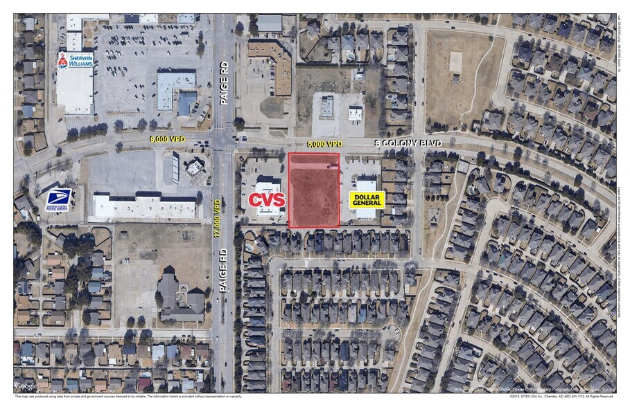 More Photos Of S Colony Blvd & Paige Rd, The Colony Land For Sale