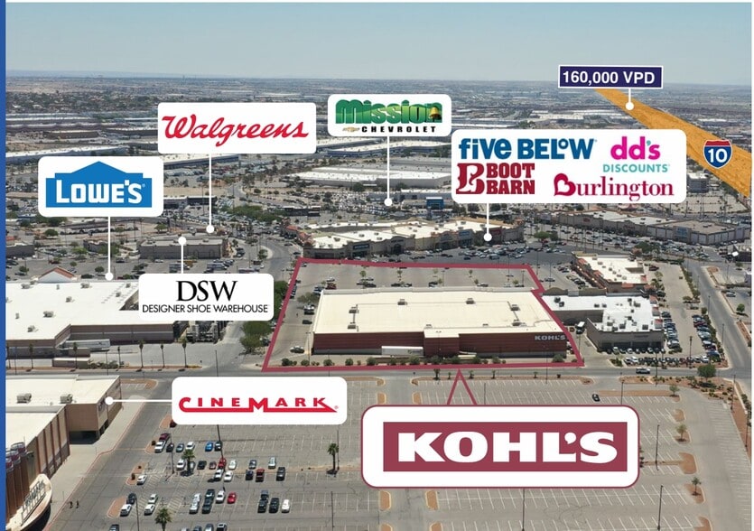 More Photos Of 1319 George Dieter Dr, El Paso General Retail For Sale