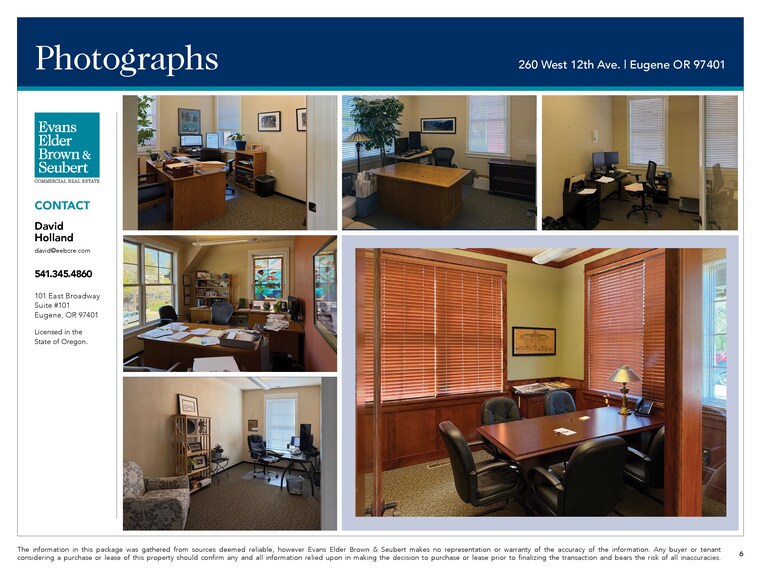 More Photos Of 260 W 12th Ave, Eugene Office For Sale