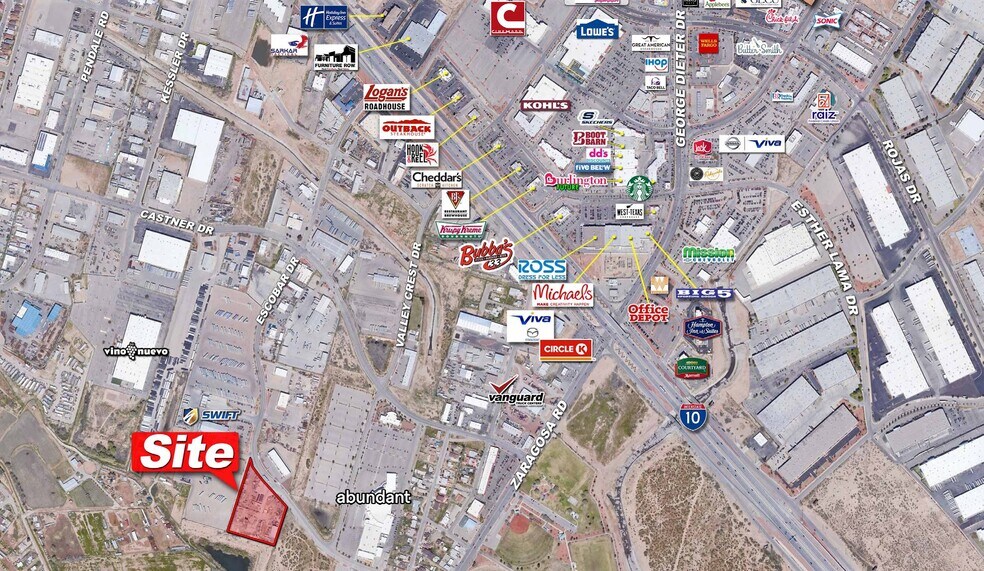 More Photos Of 8000 Escobar Dr, El Paso Land For Lease