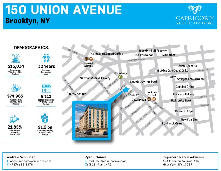 More Photos Of 120-150 Union Ave, Brooklyn Apartments For Lease