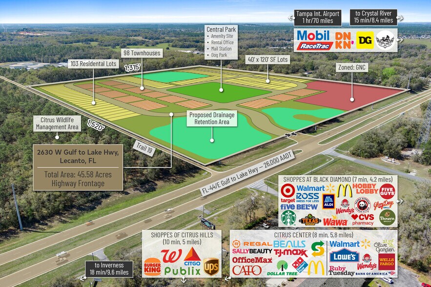 More Photos Of 2630 W Gulf To Lake Hwy, Lecanto Land For Sale