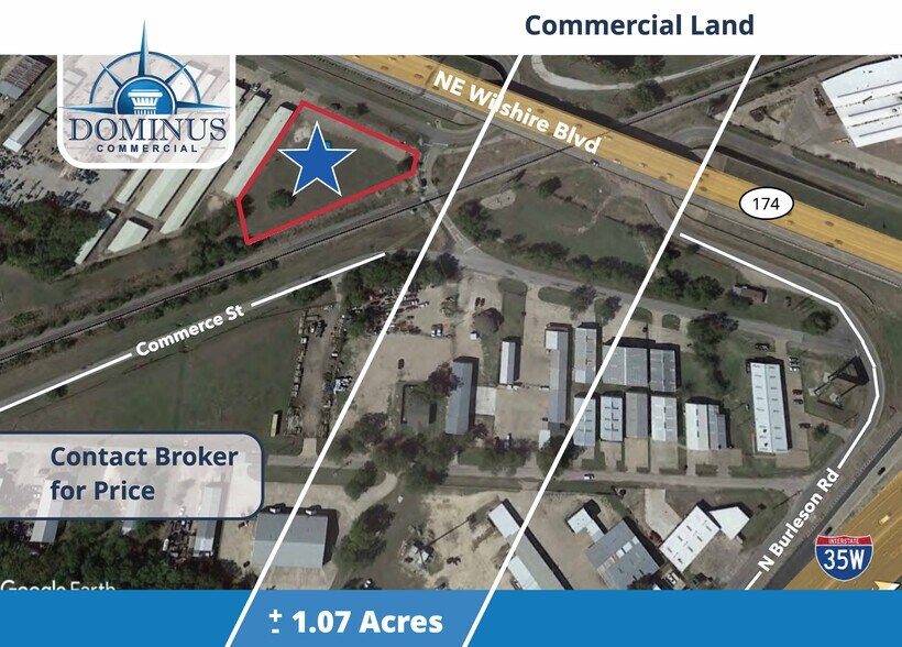 Primary Photo Of 428 NE Wilshire Blvd, Burleson Land For Sale