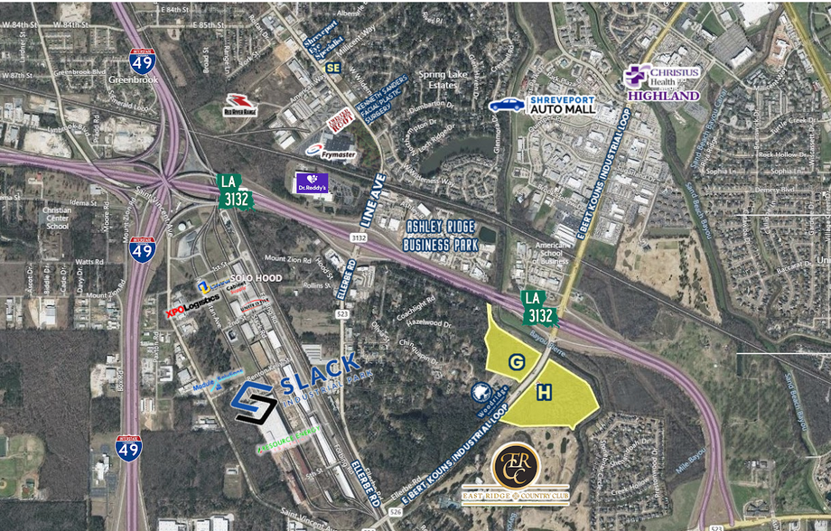 More Photos Of E Bert Kouns Industrial Loop, Shreveport Land For Sale