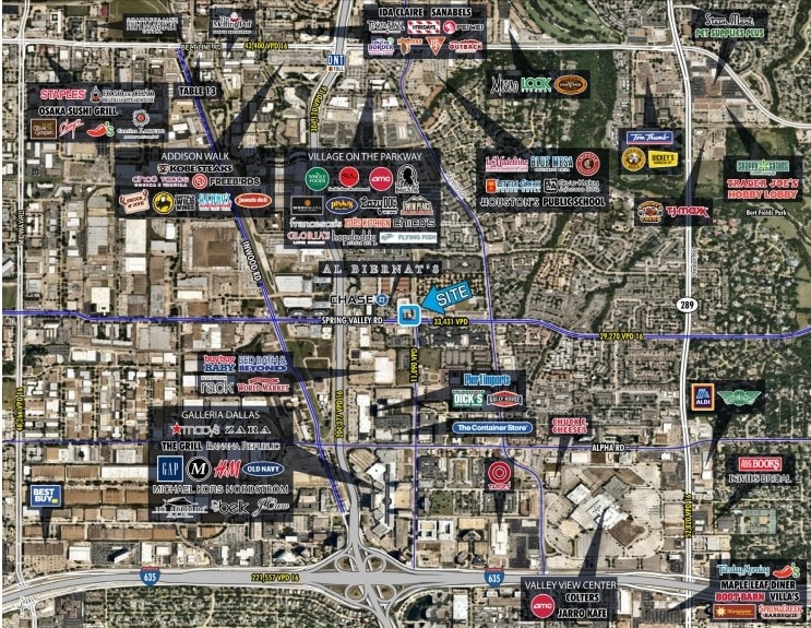 More Photos Of 5275 Spring Valley Rd, Dallas Freestanding For Sale