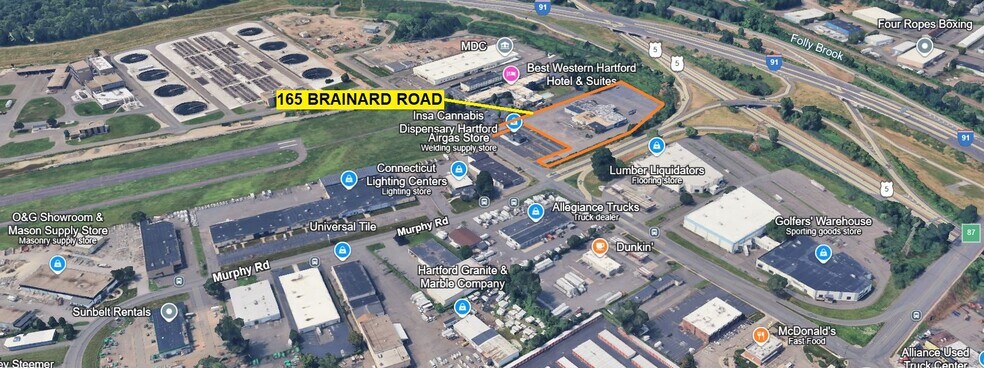 Primary Photo Of 165 Brainard Rd, Hartford Land For Lease