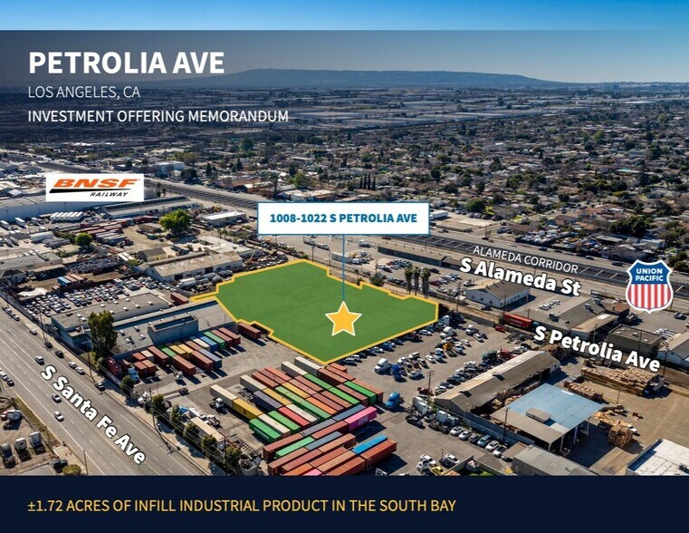 Primary Photo Of 1000-1022 South Petrolia Avenue, Compton Land For Lease