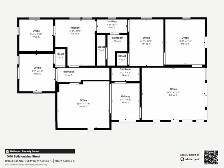 More Photos Of 10620 Bellefontaine St, Carmel Office For Sale