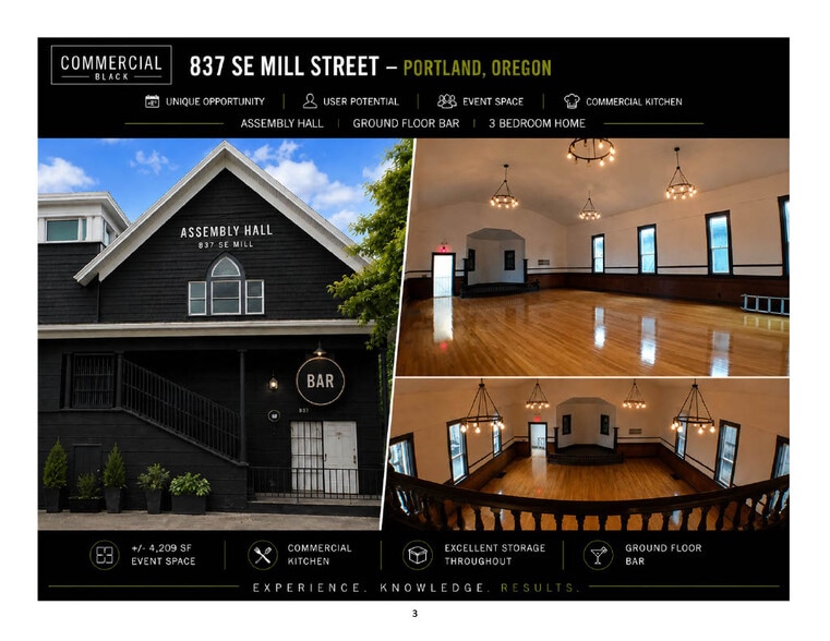 More Photos Of 825-837 SE Mill St, Portland Lodge Meeting Hall For Sale
