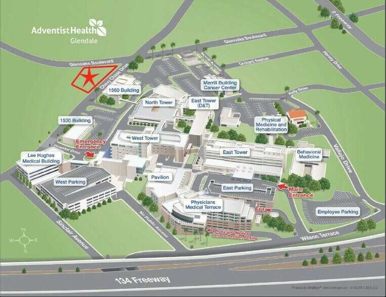 More Photos Of 1577 E Chevy Chase Dr, Glendale Medical For Lease