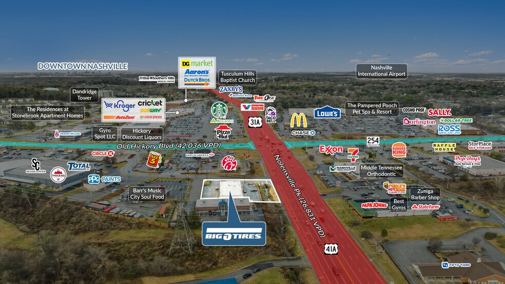 More Photos Of 5809 Nolensville Pike, Nashville Auto Repair For Sale