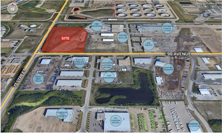 More Photos Of 1630 90 Avenue, Edmonton Land For Lease