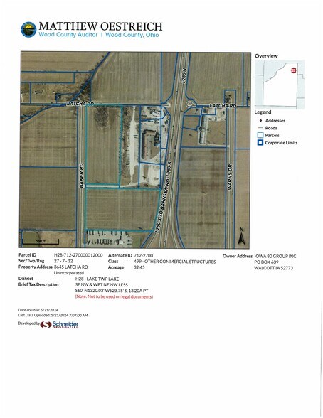 More Photos Of I-280 and Bahnsen Rd @ Baker Rd., Perrysburg Land For Sale