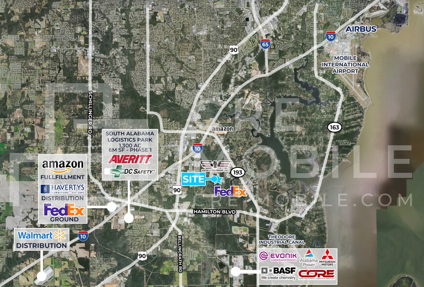 More Photos Of 5672 Commerce Blvd W. blvd, Mobile Industrial For Lease