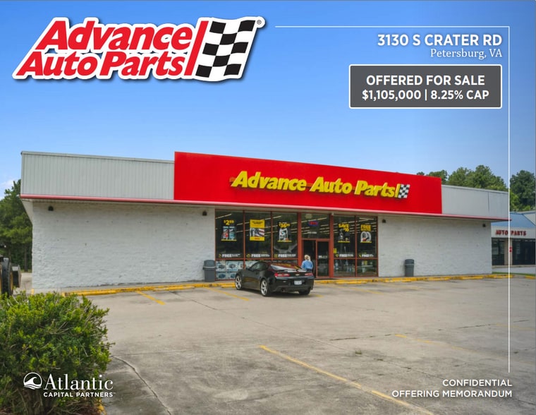 Primary Photo Of 3130 S Crater Rd, Petersburg Freestanding For Sale