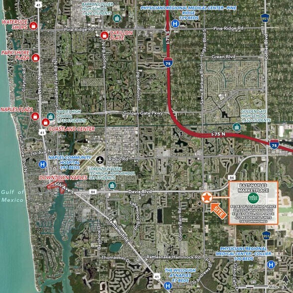 More Photos Of Davis Blvd & Santa Barbara Blvd, Naples Storefront For Lease