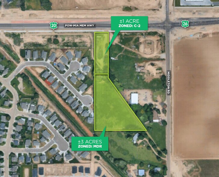 Primary Photo Of 11113 Highway 20/26, Caldwell Land For Sale